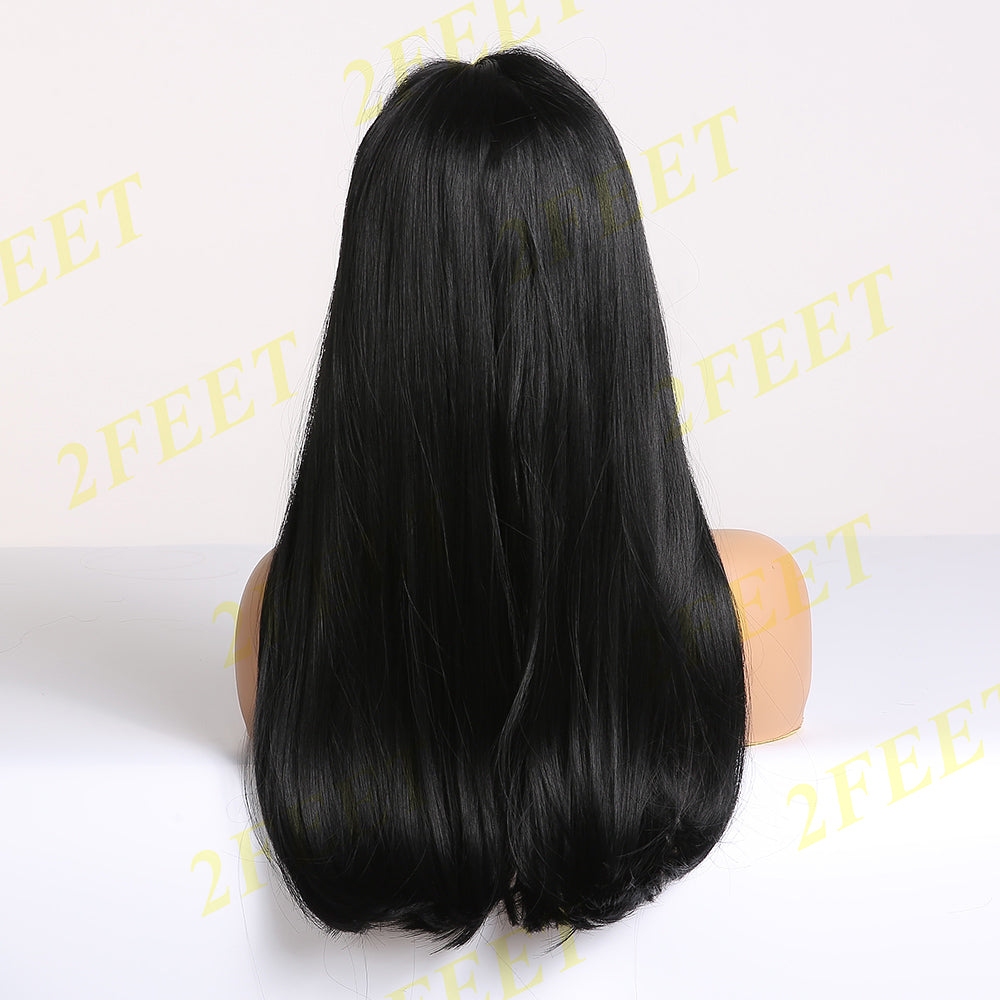 NO-11 2Feet-Long black Hair(Size: 24 inches)