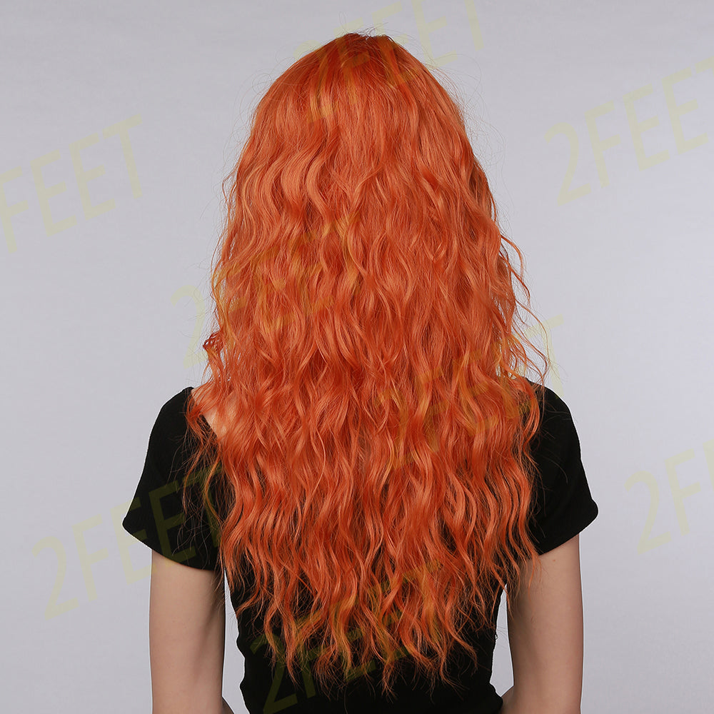 NO-44  2Feet-Middle length jinger curly hair