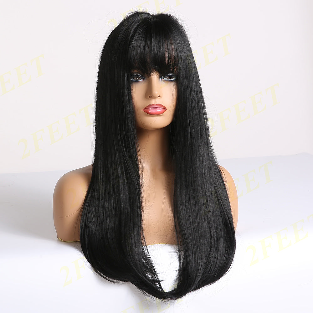 NO-11 2Feet-Long black Hair(Size: 24 inches)